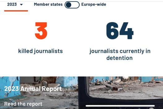 EUROPA TIENE UNA PLATAFORMA PARA LA PROTECCIÓN DEL PERIODISMO Y LA SEGURIDAD DE LOS PERIODISTAS​