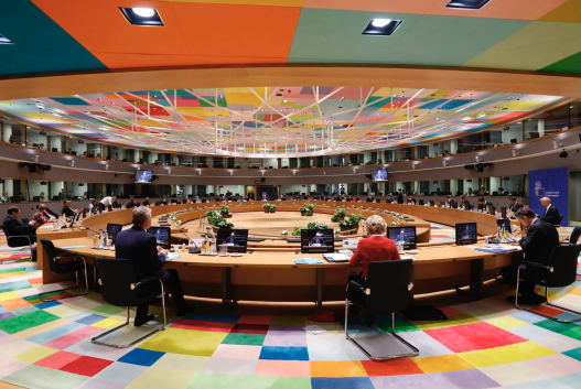 THE EUROPEAN COUNCIL REACHES AN AGREEMENT ON THE MIDDLE EAST AND CALLS FOR HUMANITARIAN CORRIDORS AND PAUSES IN GAZA