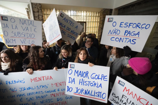 LOS PERIODISTAS PORTUGUESES APRUEBAN POR UNANIMIDAD UNA HUELGA GENERAL​