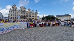 En Bruselas, Bélgica.