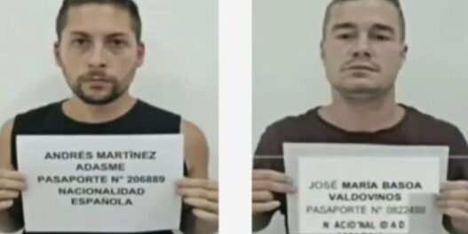 VENEZUELA CONFIRMA LA IDENTIDAD DE LOS DOS ESPAÑOLES DETENIDOS Y LOS CARGOS CONTRA ELLOS