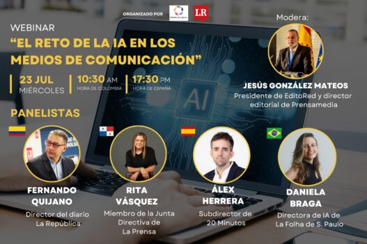 EDITORED INVITA AL WEBINAR: “EL RETO DE LA IA EN LOS MEDIOS DE COMUNICACIÓN”​