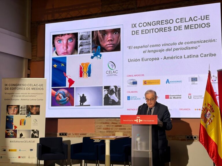 Ministro de Exteriores de España en el IX Congreso CELAC-UE de Editores de Medios